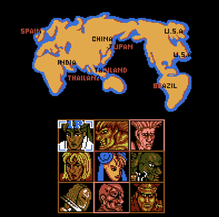 Street Fighter III NES Game