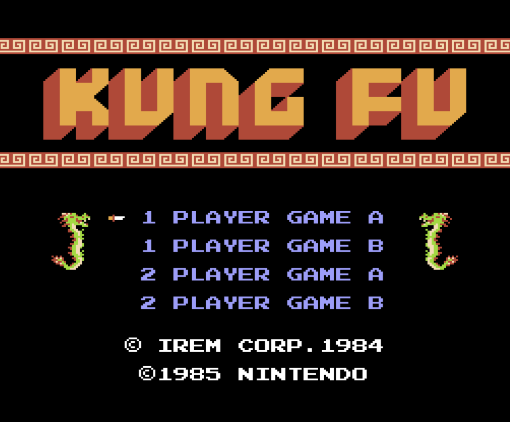 Kung Fu Nes Game NES Emulator Online Play NES Games Online