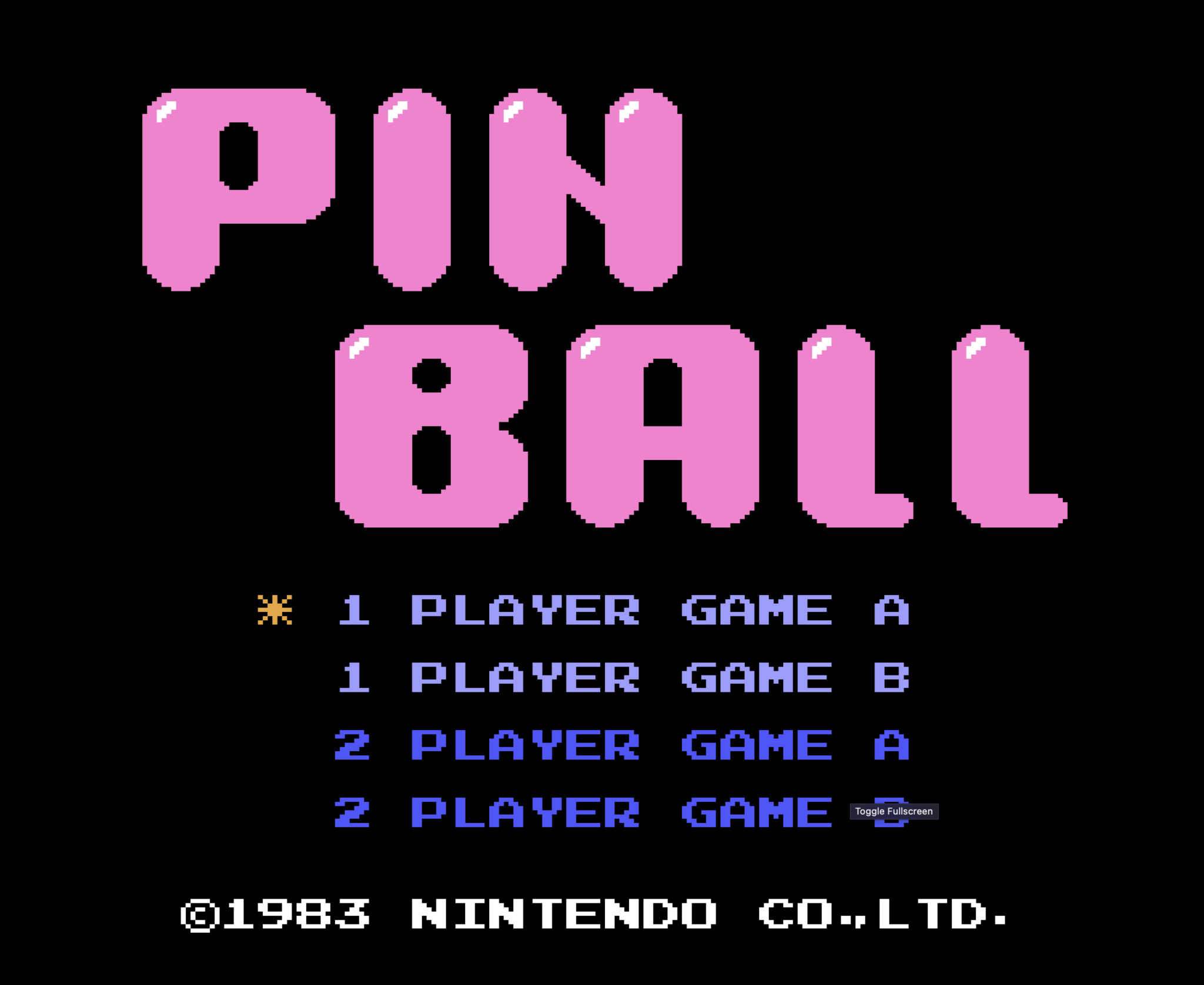 Pinball Nes Game NES Emulator Online Play NES Games Online