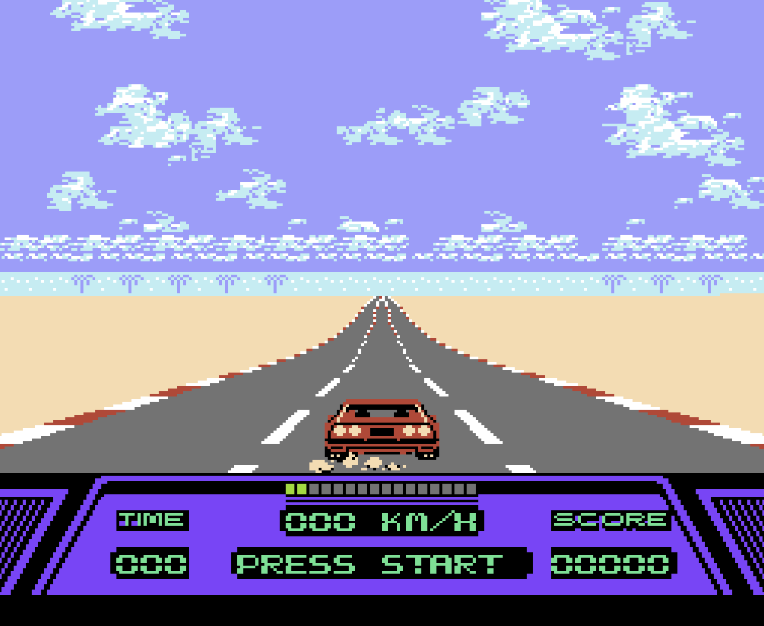 Rad Racer Nes Game - NES Emulator Online - Play NES Games Online